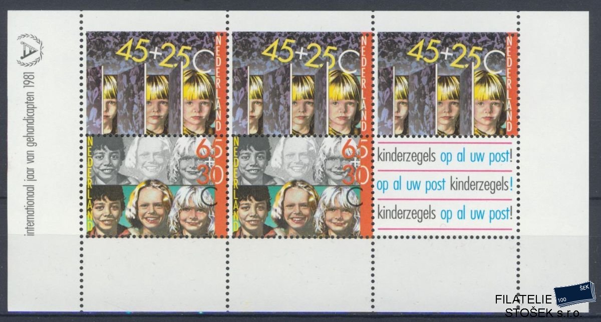 Holandsko známky Mi 1193-6 (Bl.23)