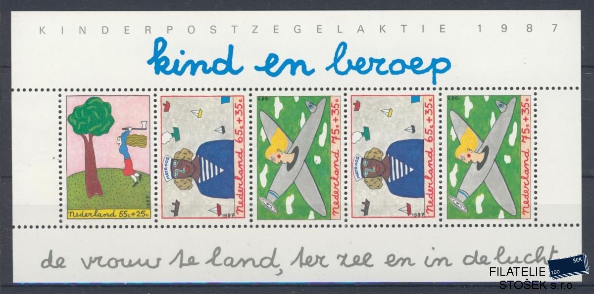 Holandsko známky Mi 1328-30 (Bl.30)