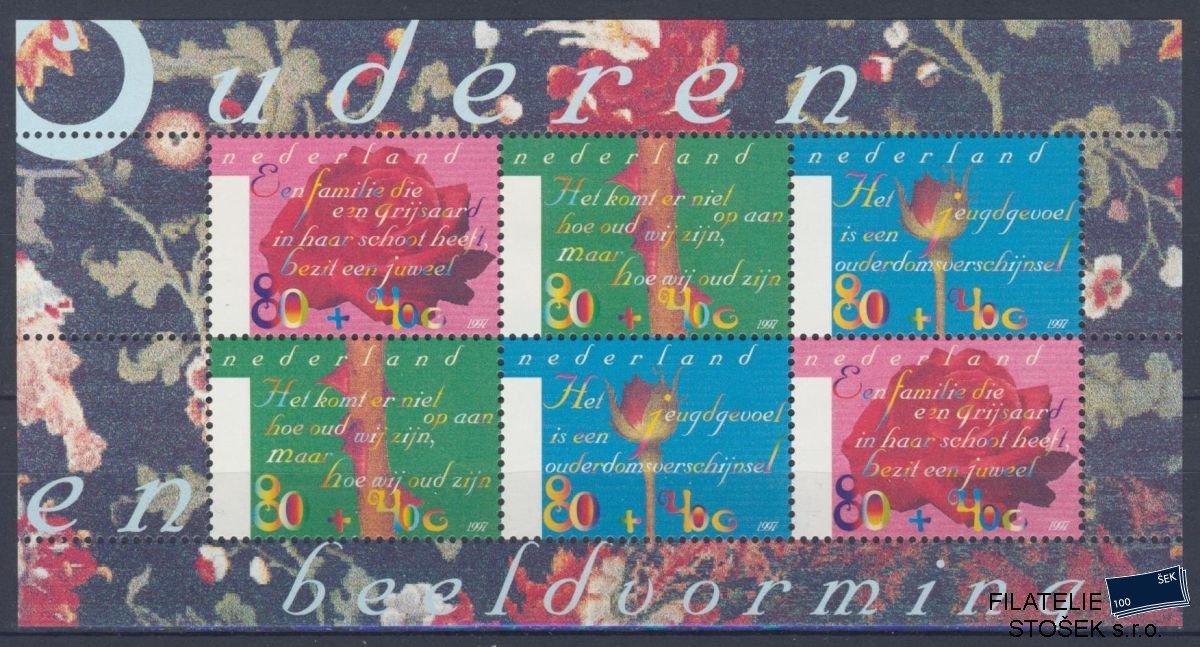 Holandsko známky Mi 1613-5 (Bl.53)