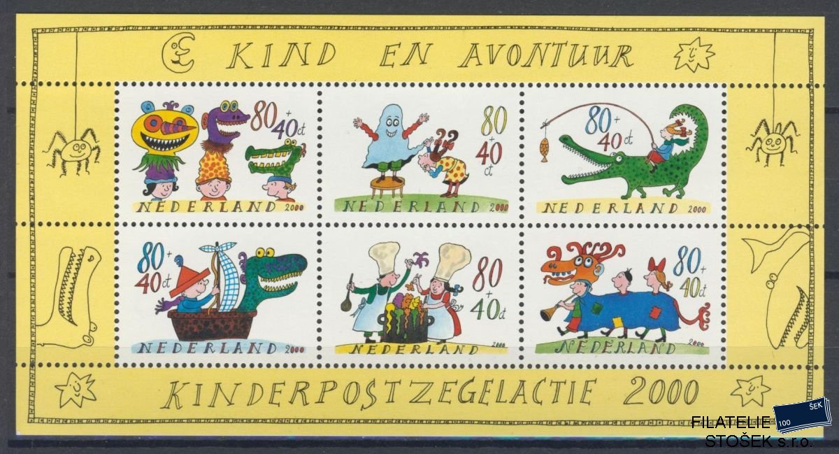 Holandsko známky Mi 1826-31 (Bl.67)
