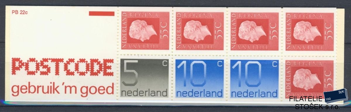 Holandsko známky Mi 1064-6 MH 23