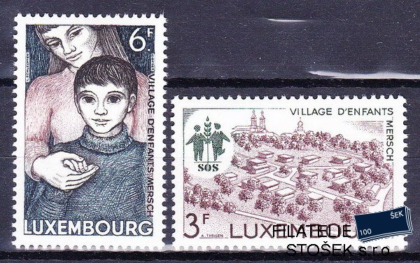 Lucembursko známky Mi 775-6