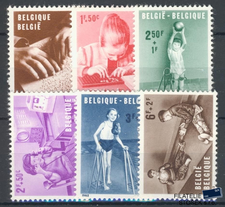 Belgie známky Mi 1285-90