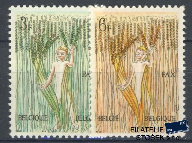 Belgie známky Mi 1311-12