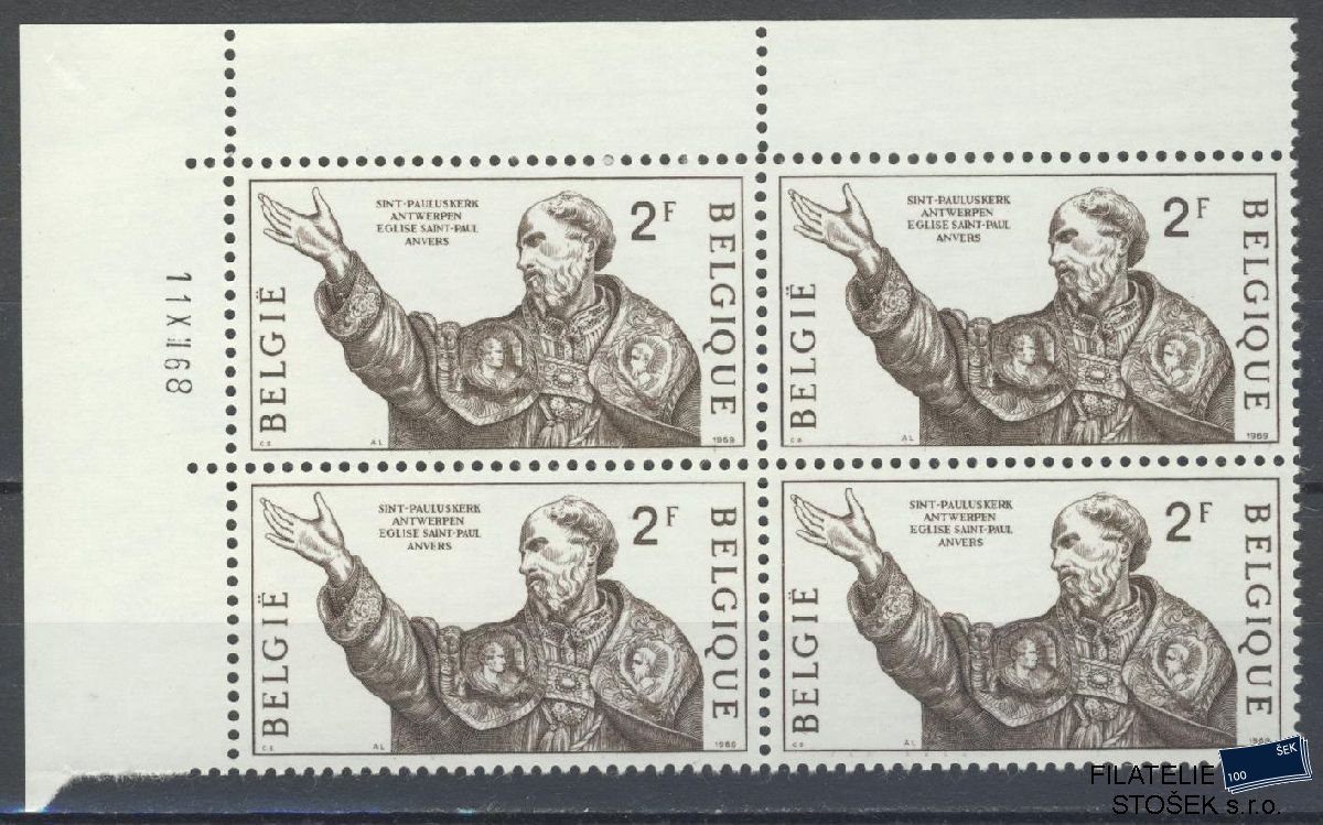 Belgie známky Mi 1539 4 Blok