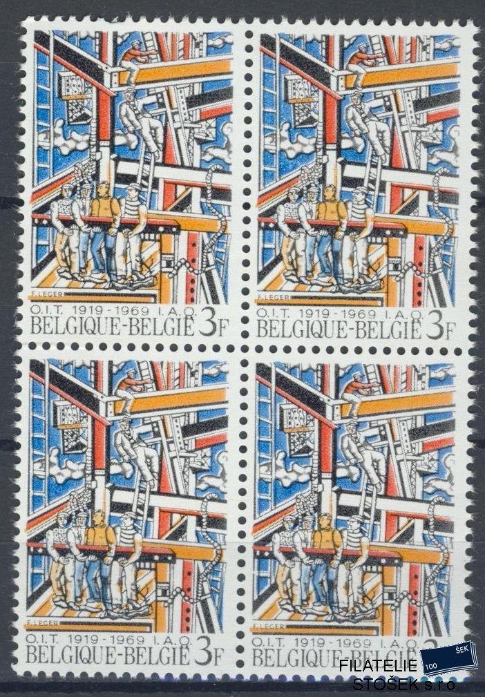 Belgie známky Mi 1550 4 Blok