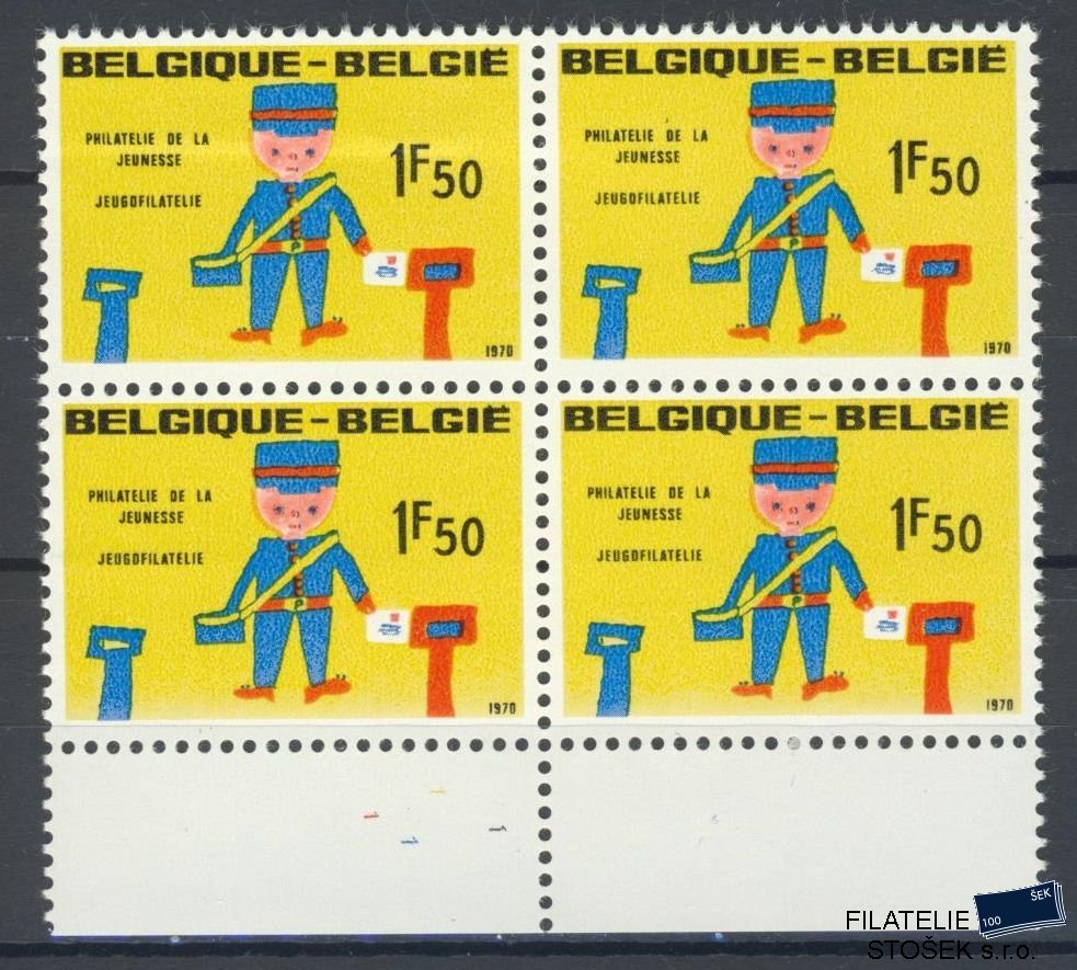 Belgie známky Mi 1585 4 Blok