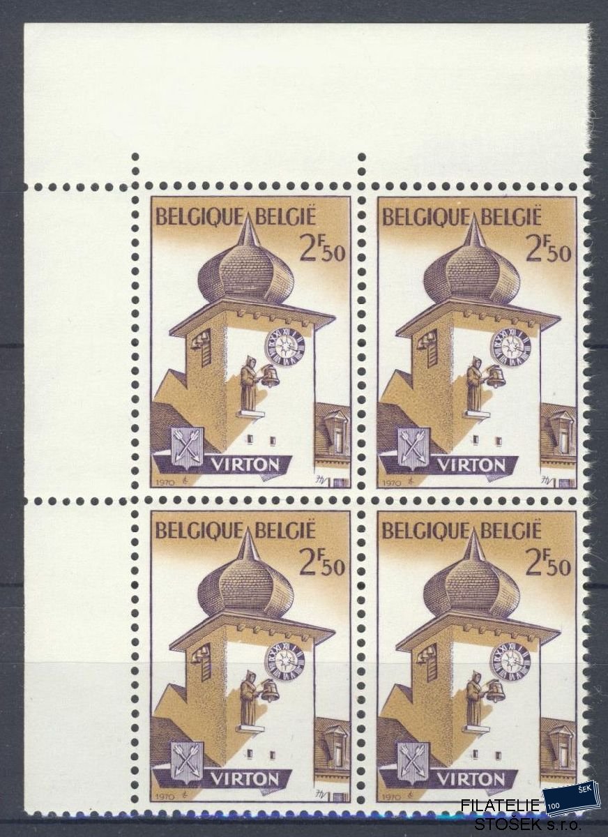 Belgie známky Mi 1593 4 Blok