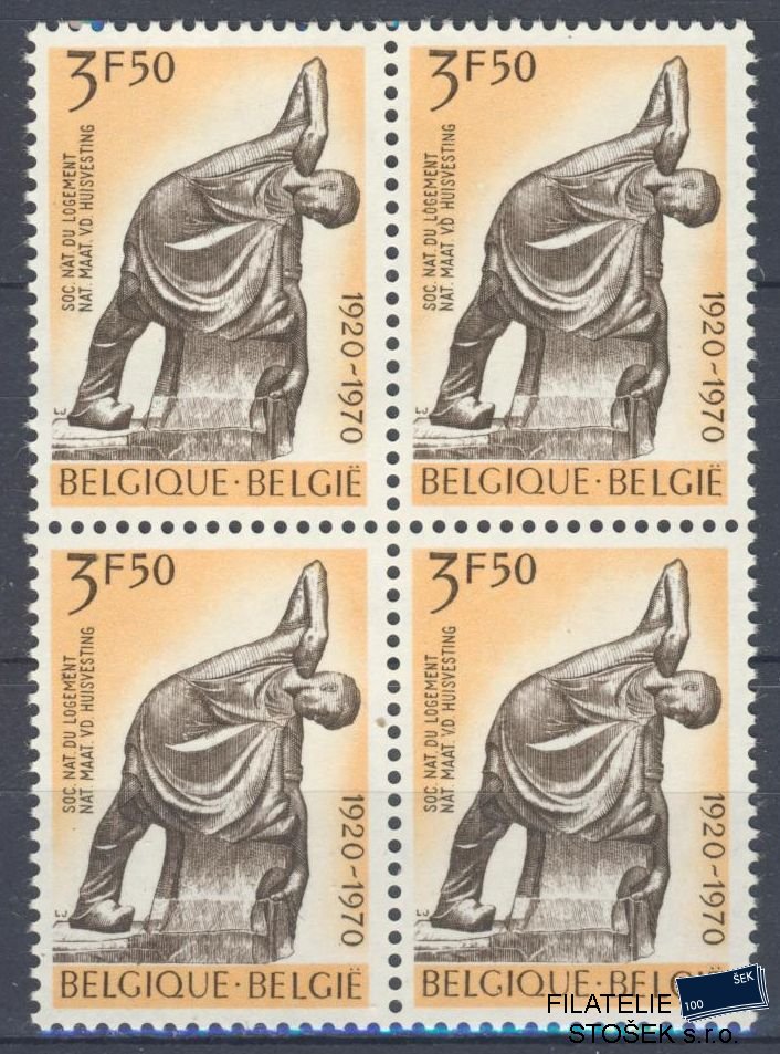 Belgie známky Mi 1611 4 Blok