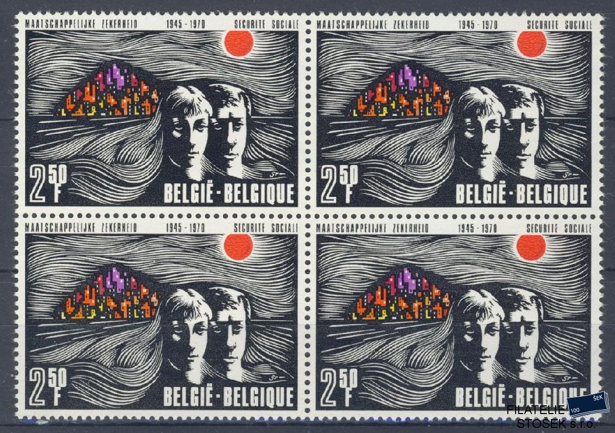Belgie známky Mi 1612 4 Blok