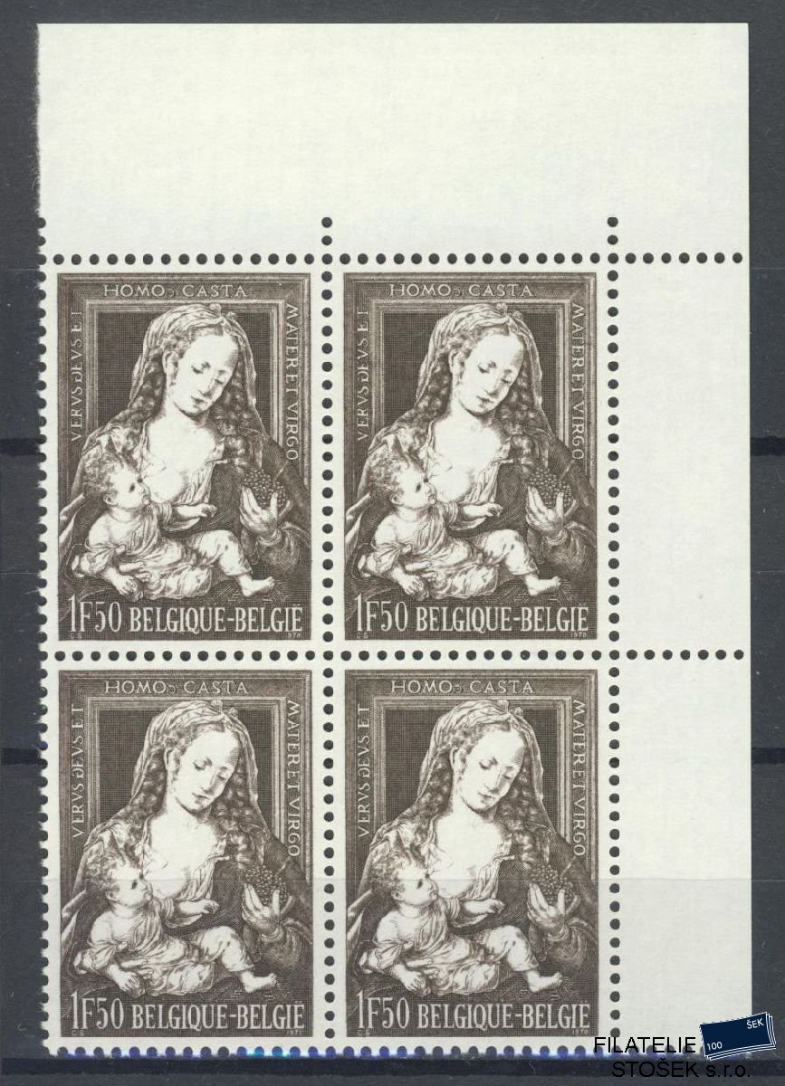 Belgie známky Mi 1617 4 Blok