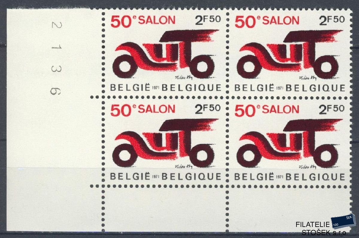 Belgie známky Mi 1625 4 Blok