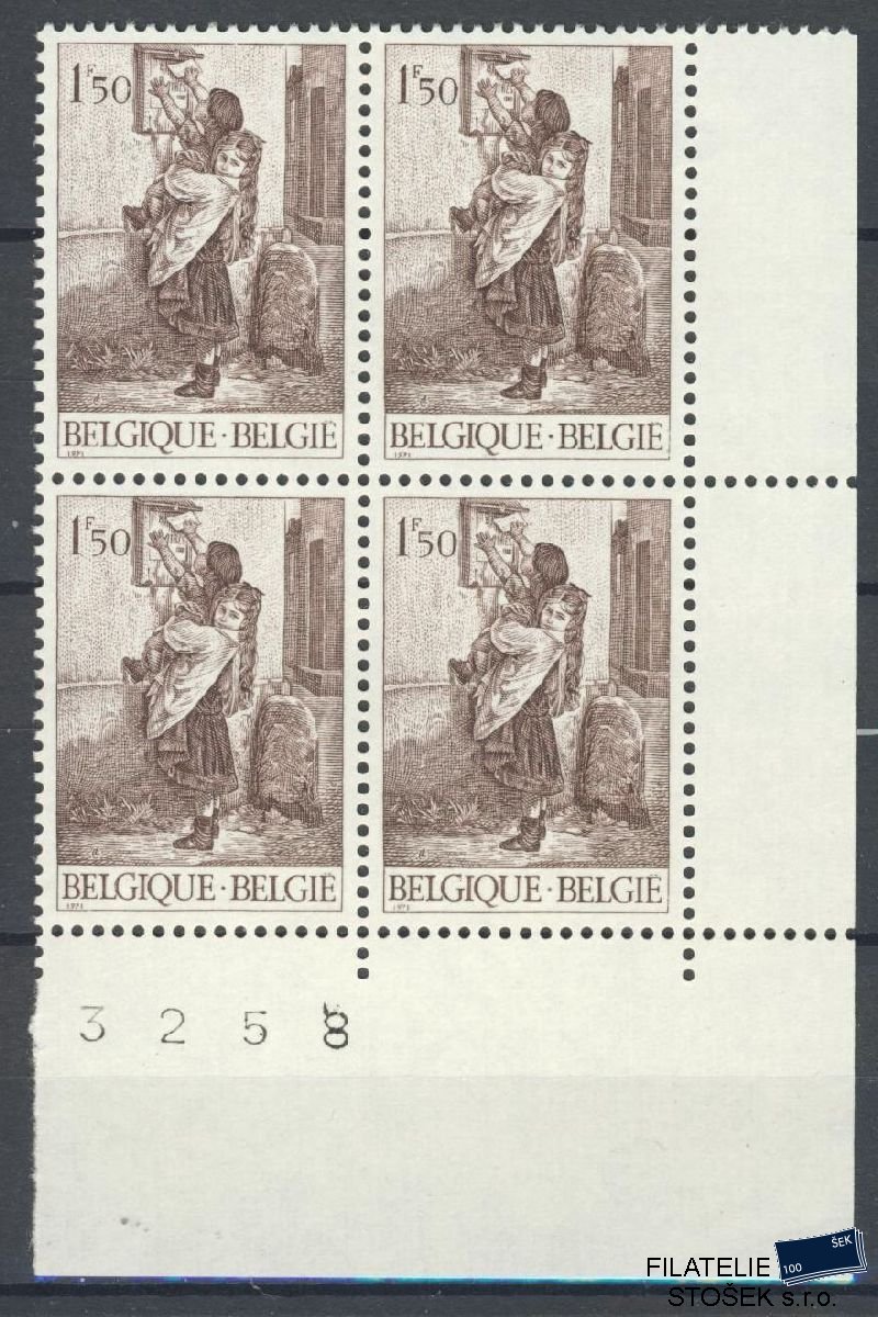 Belgie známky Mi 1628 4 Blok