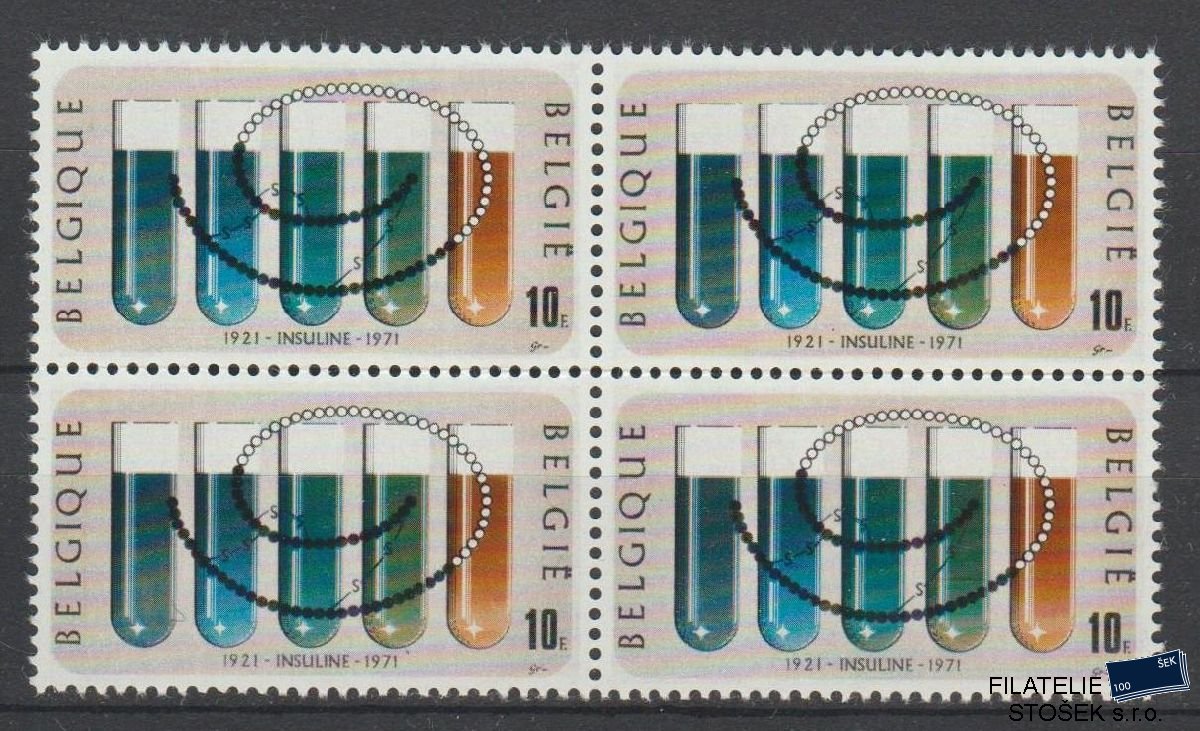 Belgie známky Mi 1648 4 Blok