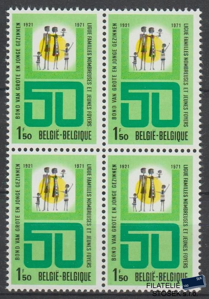 Belgie známky Mi 1650 4 Blok