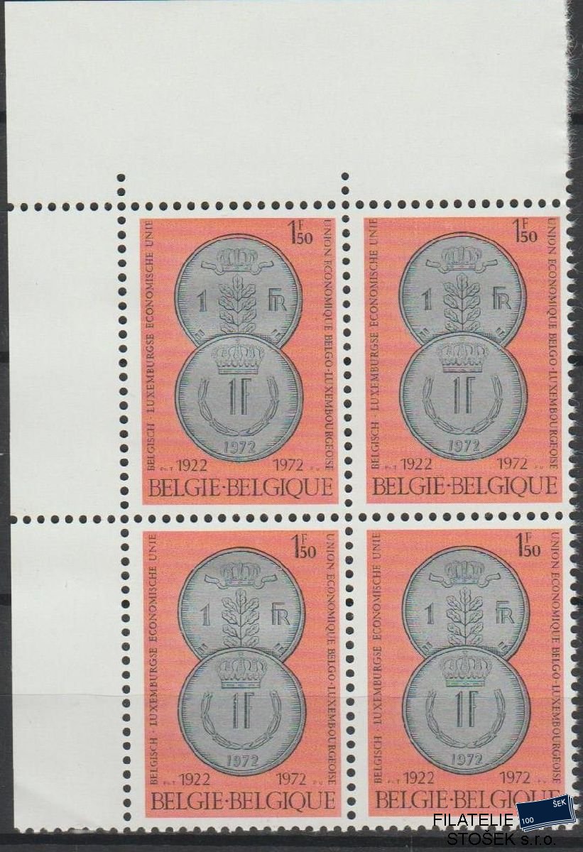 Belgie známky Mi 1673 4 Blok