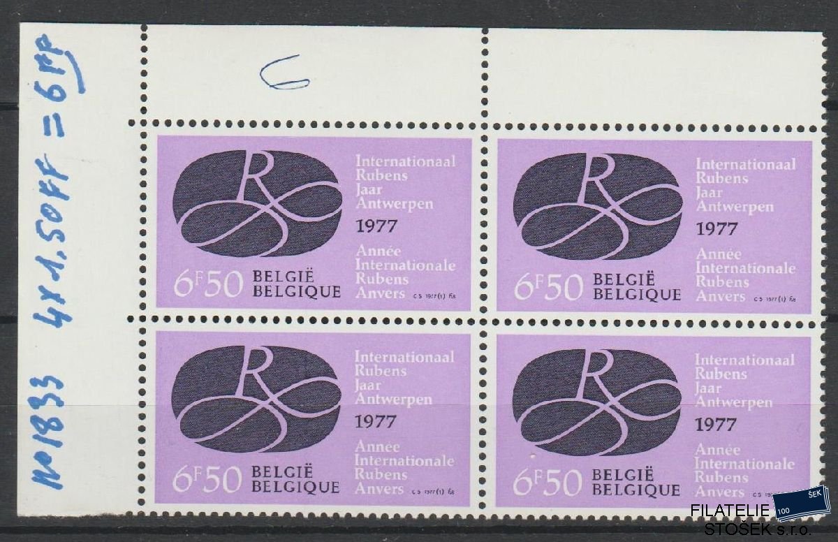 Belgie známky Mi 1890 4 Blok