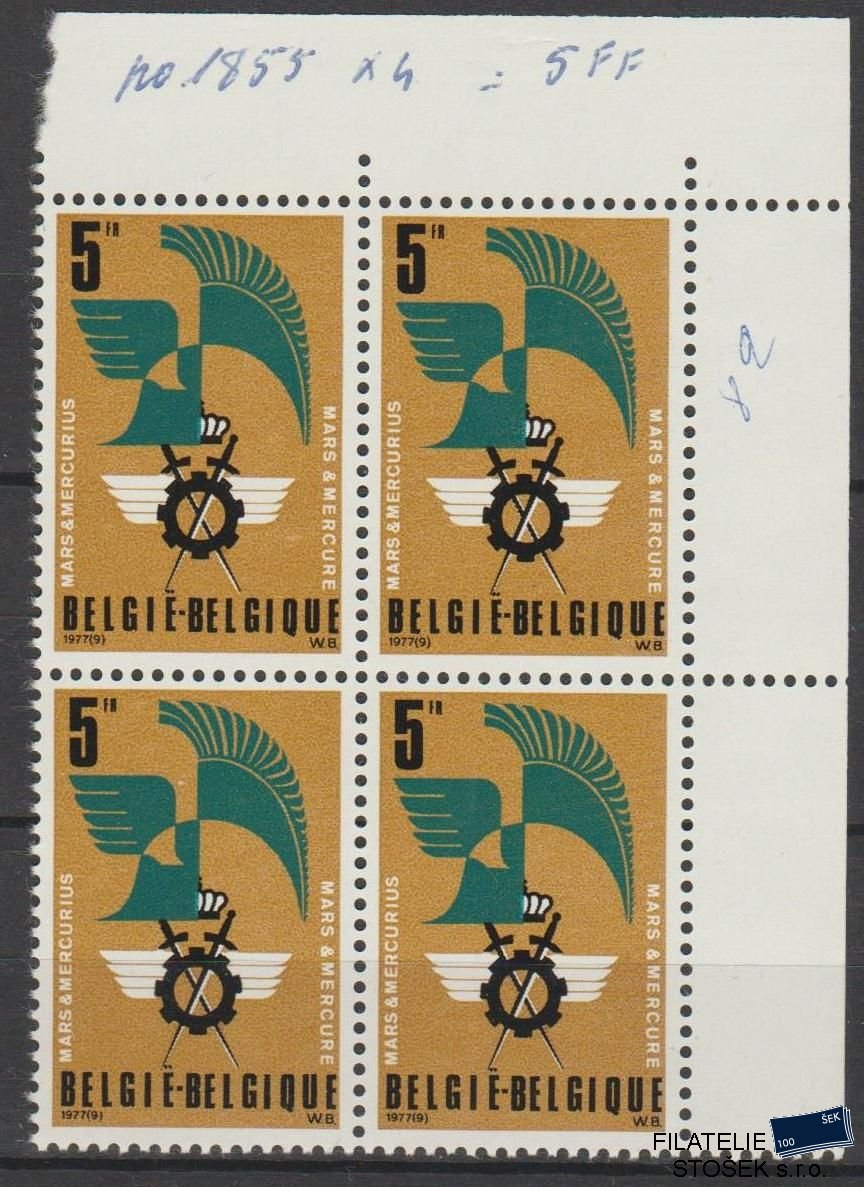 Belgie známky Mi 1907 4 Blok