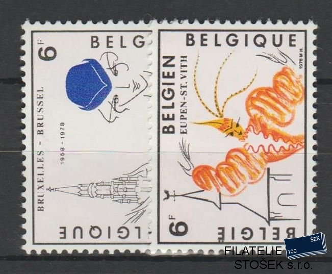 Belgie známky Mi 1961-62