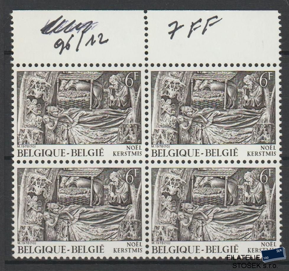 Belgie známky Mi 1969 4 Blok