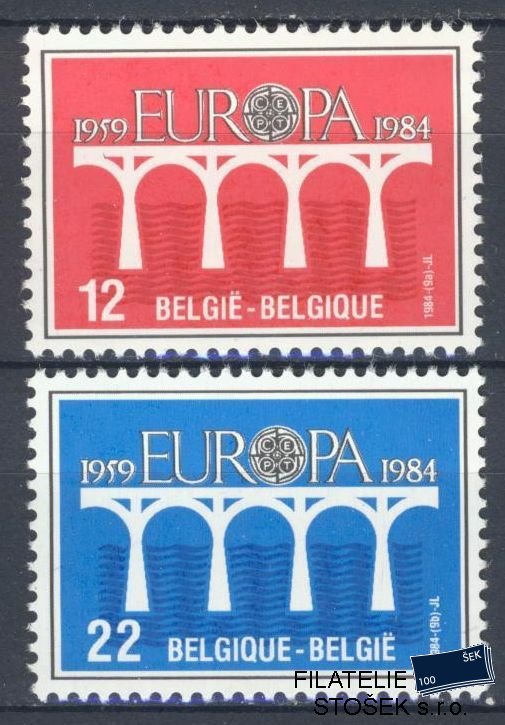 Belgie známky Mi 2182-83