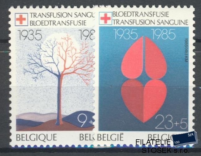 Belgie známky Mi 2213-14