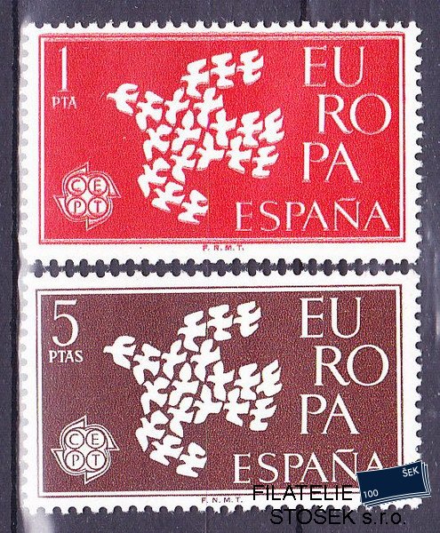 Španělsko známky Mi 1266-7