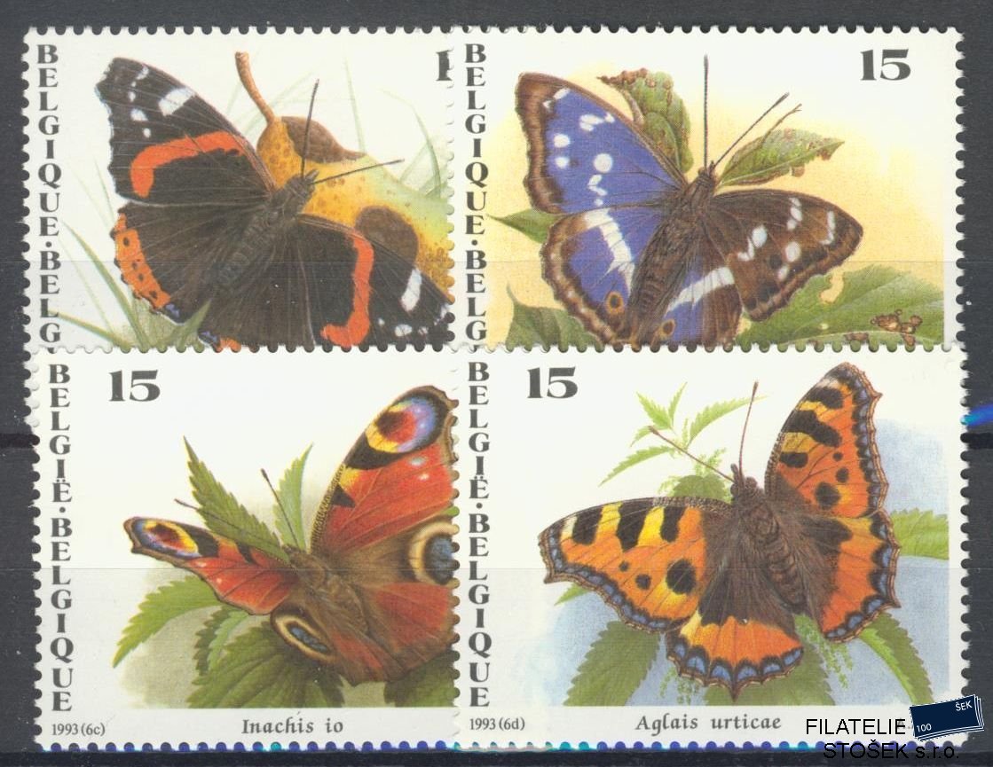 Belgie známky Mi 2555-58