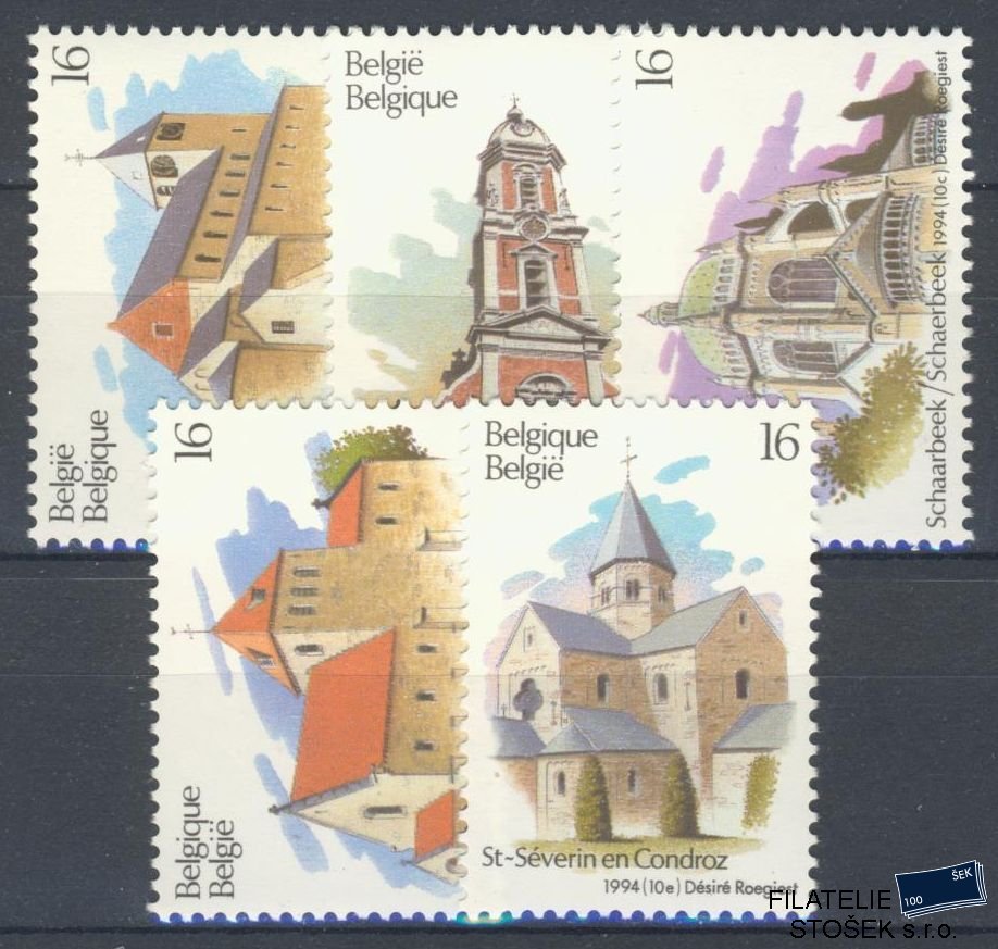 Belgie známky Mi 2612-16