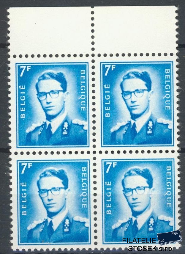 Belgie známky Mi 1197 Čtyřblok