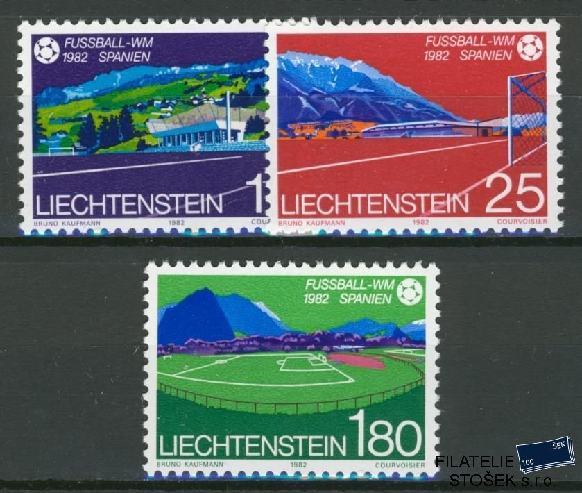 Liechtenstein známky Mi 799-801