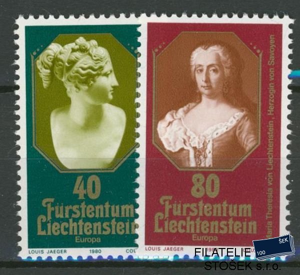 Liechtenstein známky Mi 0741-2