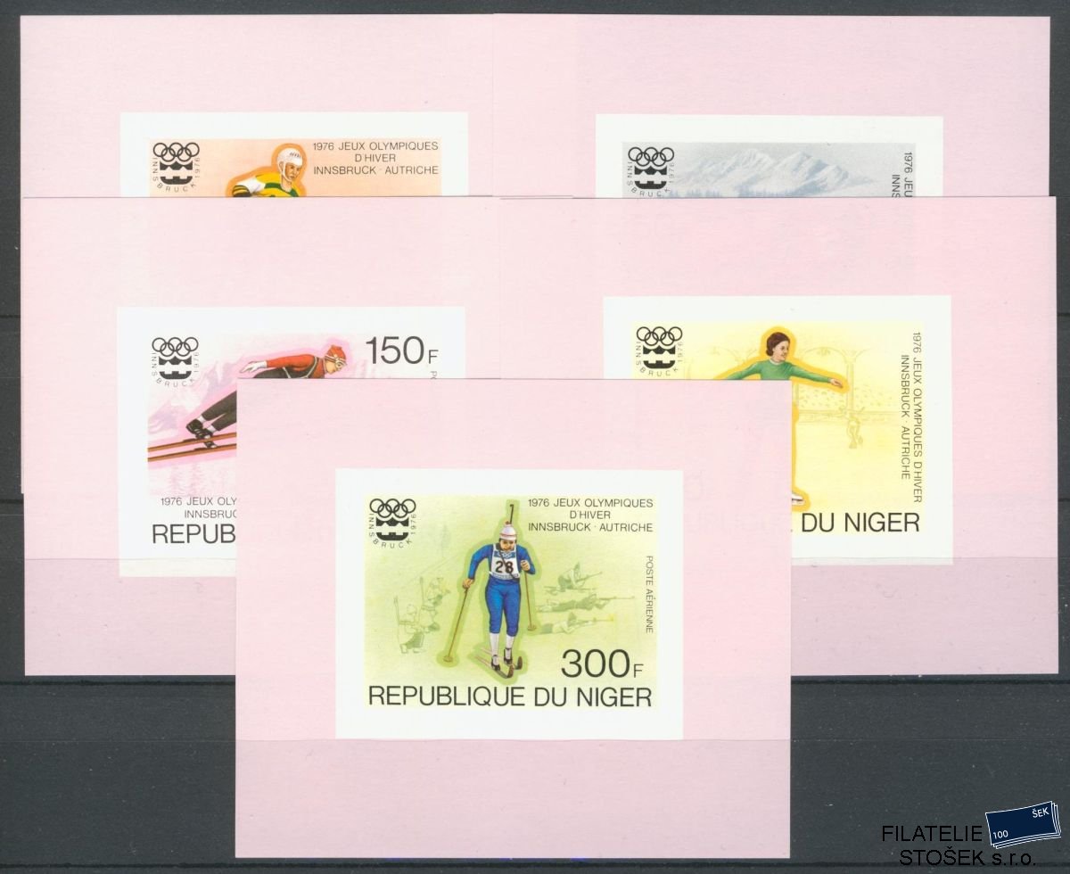 Niger známky Mi 0506-10 Luxusbloky