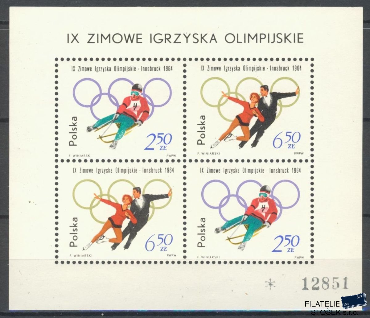 Polsko známky Mi Bl.32