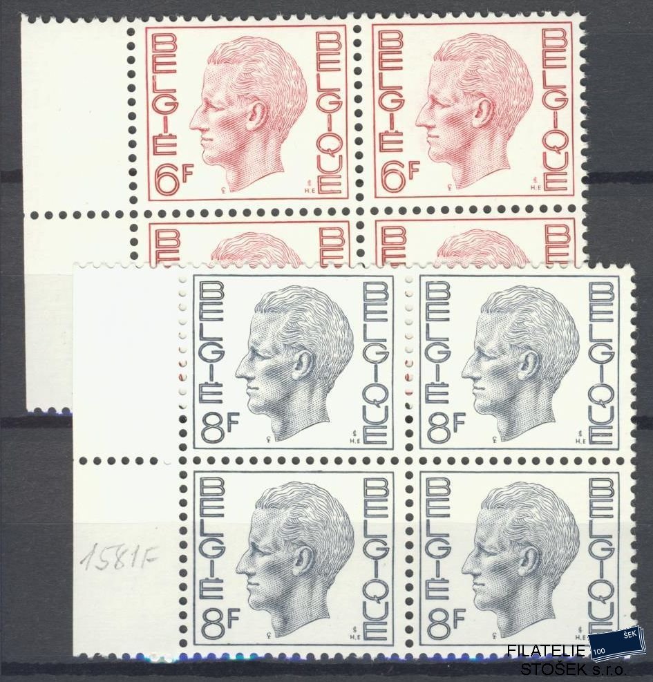 Belgie známky Mi 1955-56 4 Blok