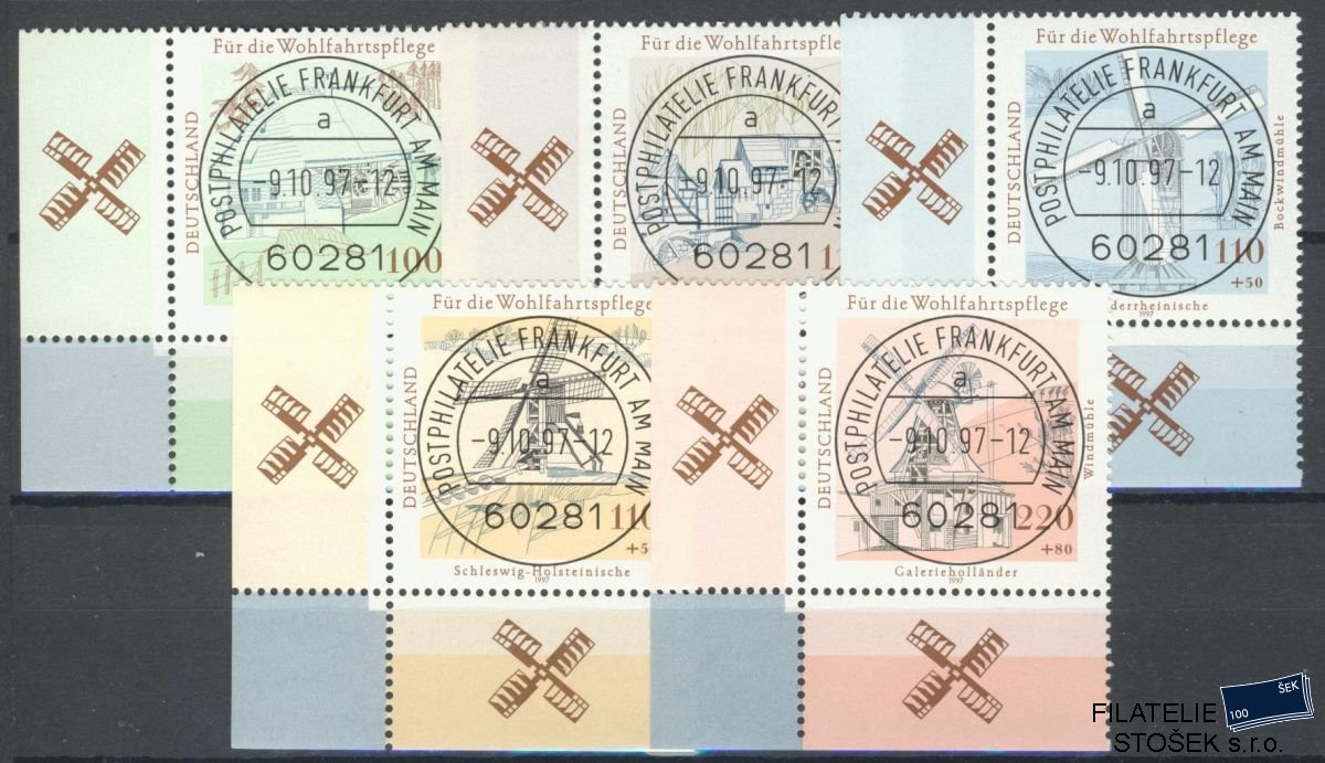Bundes známky Mi 1948-52