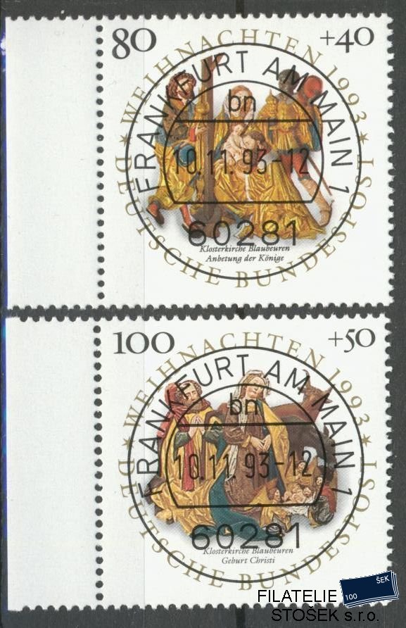 Bundes známky Mi 1707-8