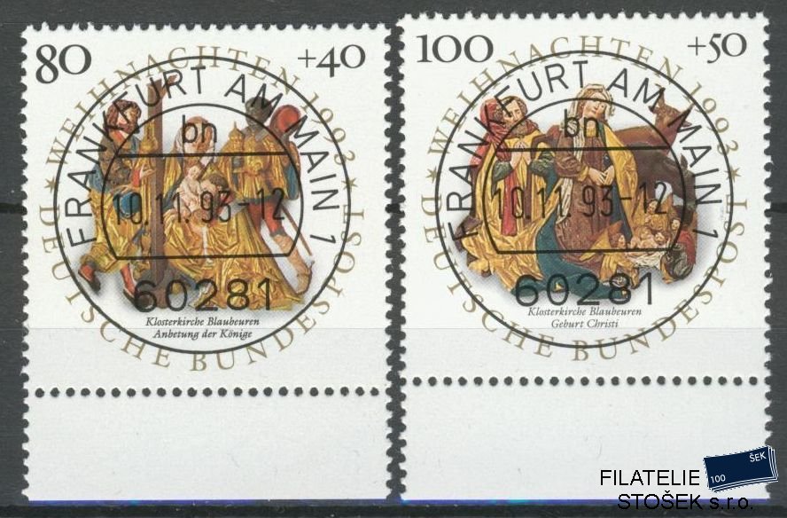 Bundes známky Mi 1707-8