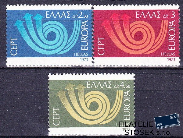 Řecko známky Mi 1147-9