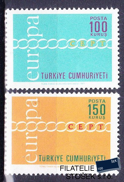 Turecko známky Mi 2210-11