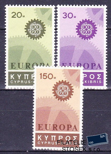Kypr známky Mi 0292-4