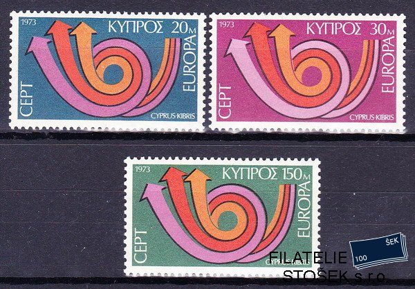 Kypr známky Mi 0389-91