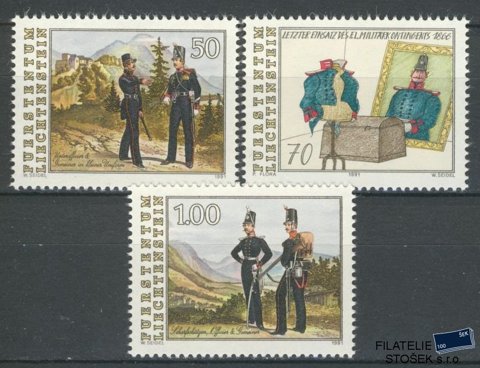 Liechtenstein známky Mi 1020-2