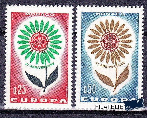 Monako známky Mi 0782-3