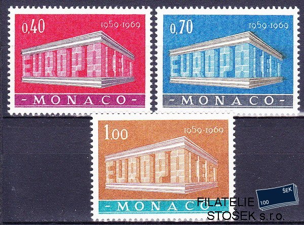 Monako známky Mi 0929-31