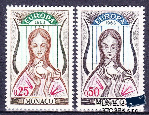 Monako známky Mi 0742-3