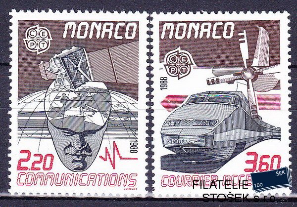 Monako známky Mi 1859-60