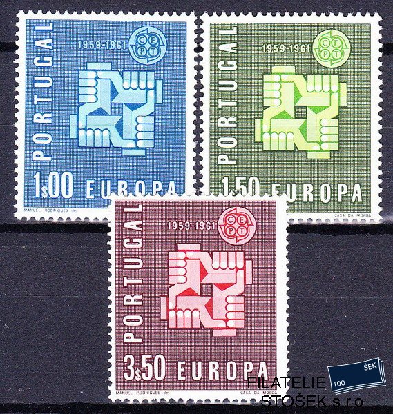 Portugalsko známky Mi 0907-9
