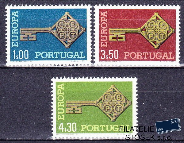 Portugalsko známky Mi 1051-3