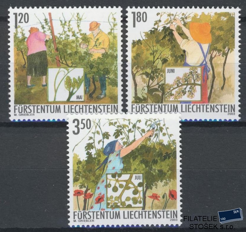 Liechtenstein známky Mi 1316-8